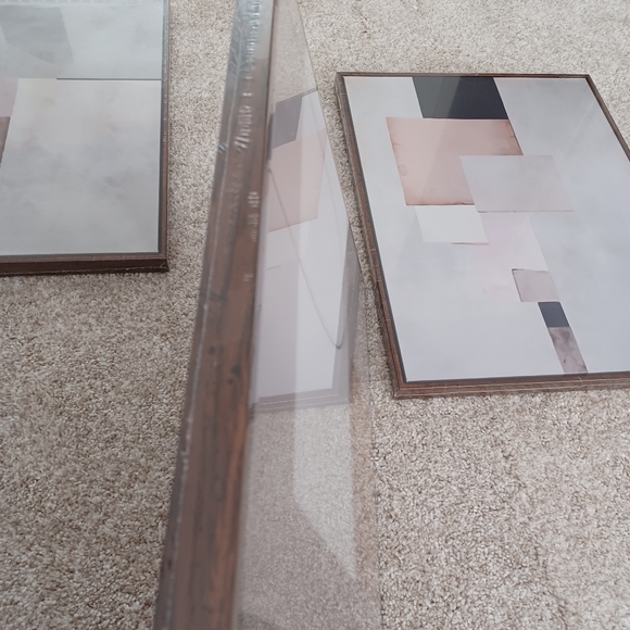 New 3 Piece Framed Canvas Artwork - Picture 6 of 9